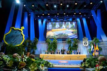 Telde hace amigos en el 110 aniversario del Cabildo de Gran Canaria/TA.